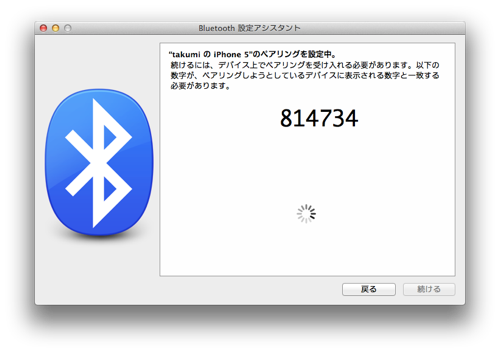 Bluetooth 設定アシスタント 4